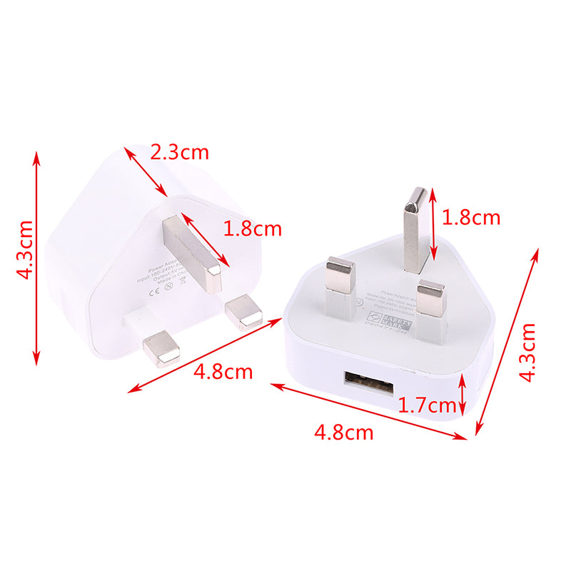 Universal Pin Wall Charger Adaptor With USB Ports for Fast Charging