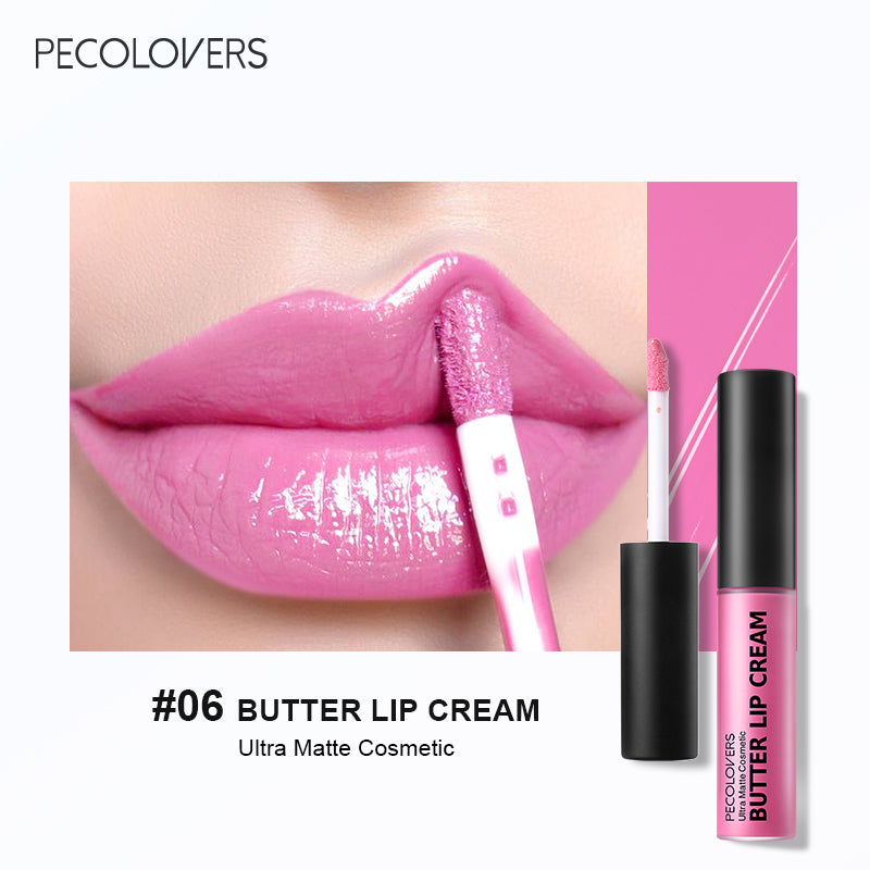Long Lasting Nude Lip Makeup, Hydrating Lip Gloss, Butter Gloss Non-Sticky Lip Gloss with Essential Oil
