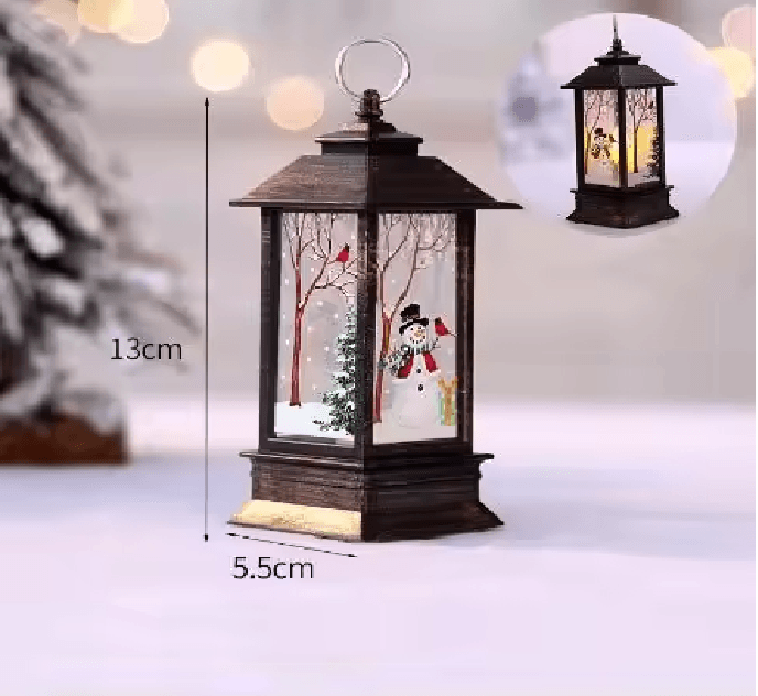 Vintage LED Oil Lamp Night Light 6