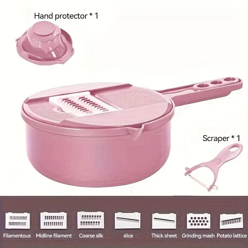 9 In 1 Multi Functional Vegetable Cutter And Slicer Set 12