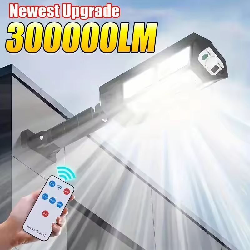 SolarBright 30000 LM MotionSensor Solar Garden Street Light 9