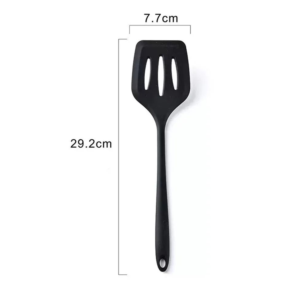 Wide Silicone Spatula Shovel Turner For Nonstick Cookware 10
