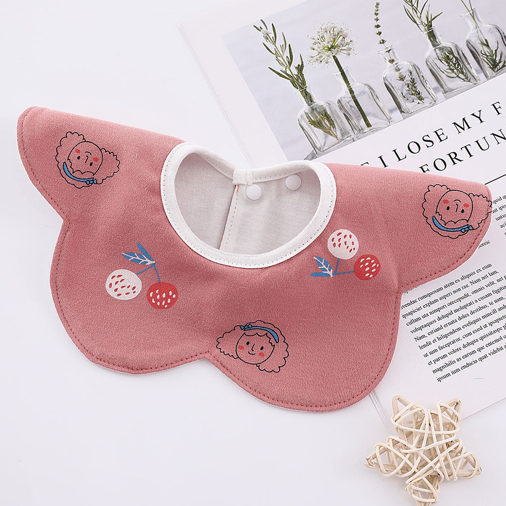 Flower Shape Stuff For Newborns Boy Girl Baby Bibs Waterproof Saliva Towel Feeding Burp Cloth Infan 12