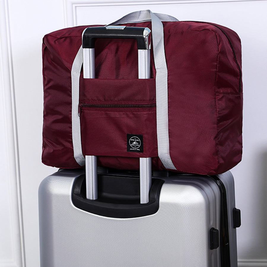 Fold Able Carry On Travel Bags Lightweight Nylon Weekend Totes Large Capacity Storage Bag Multi Fun 8