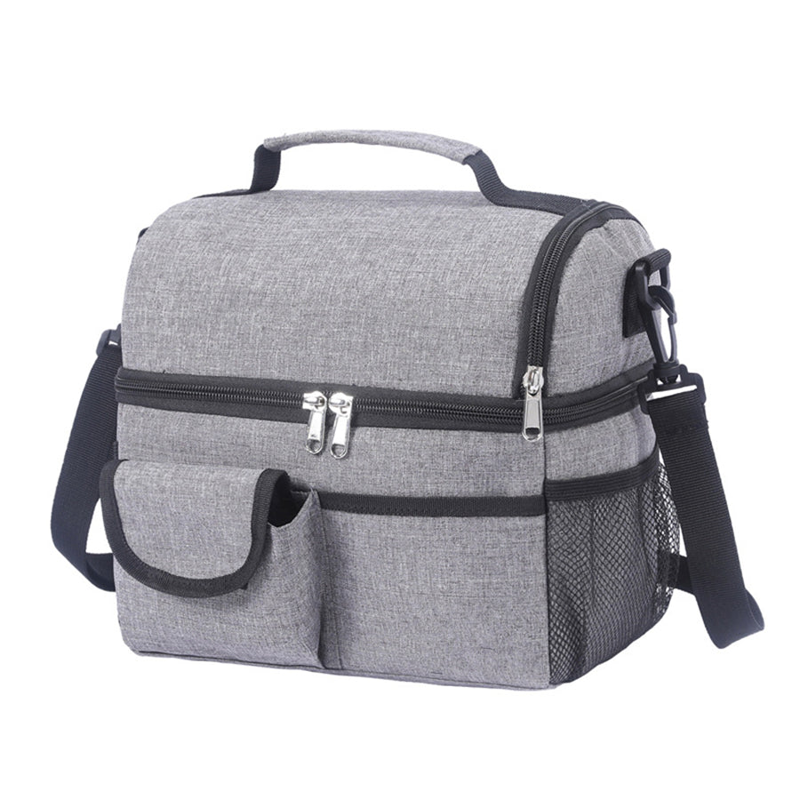 Portable Thermal Lunch Bag Durable Food Box Waterproof Office Cooler Lunch Box Ice Insulated Case 10