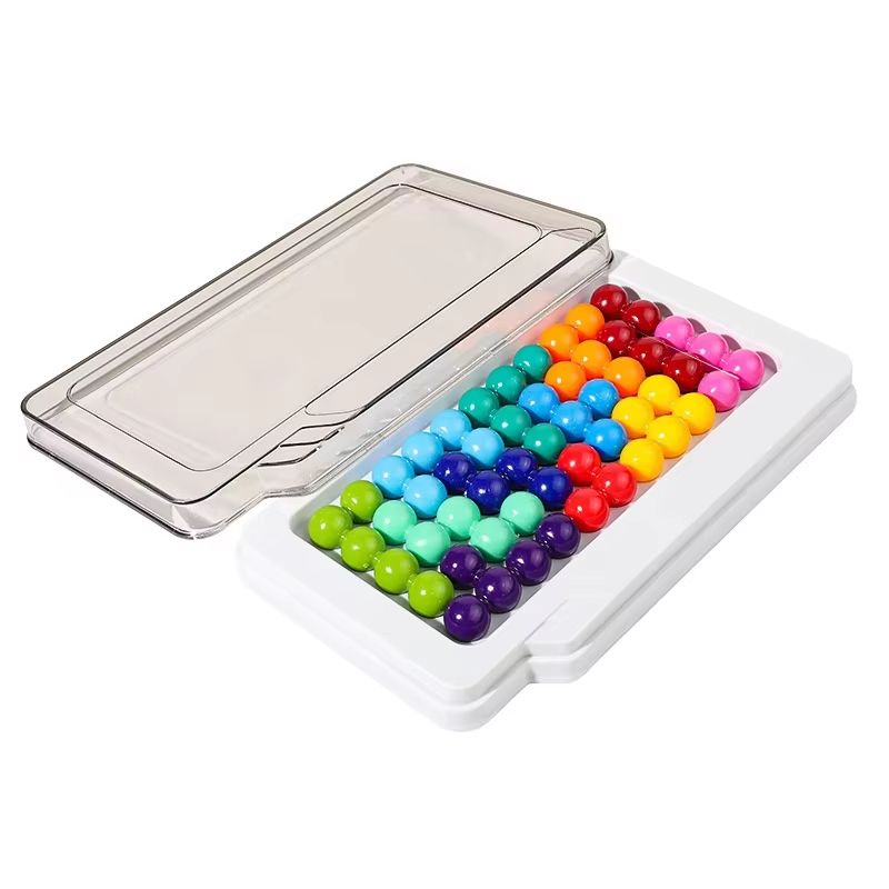 BrainBlocks 40Challenge IQ Puzzle Game Set 12Piece 2D 3D Blocks For Kids Reasoning Spatial Play 5