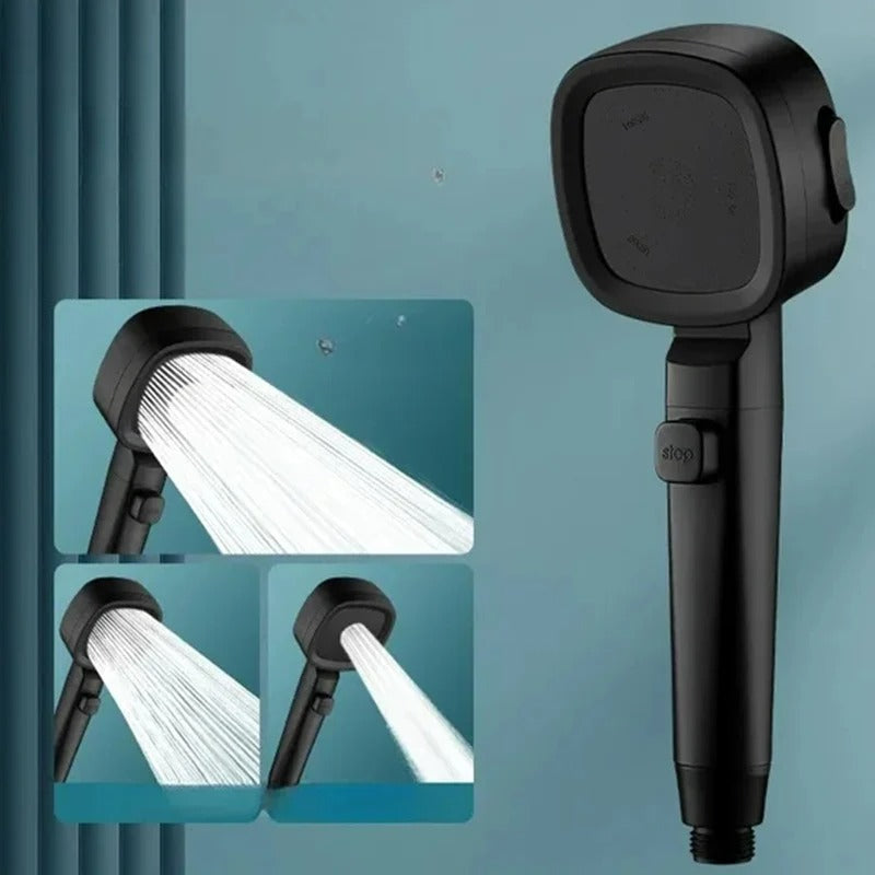 Shower Booster Shower Head Strong Pressure Rain Shower Home Shower Set 7