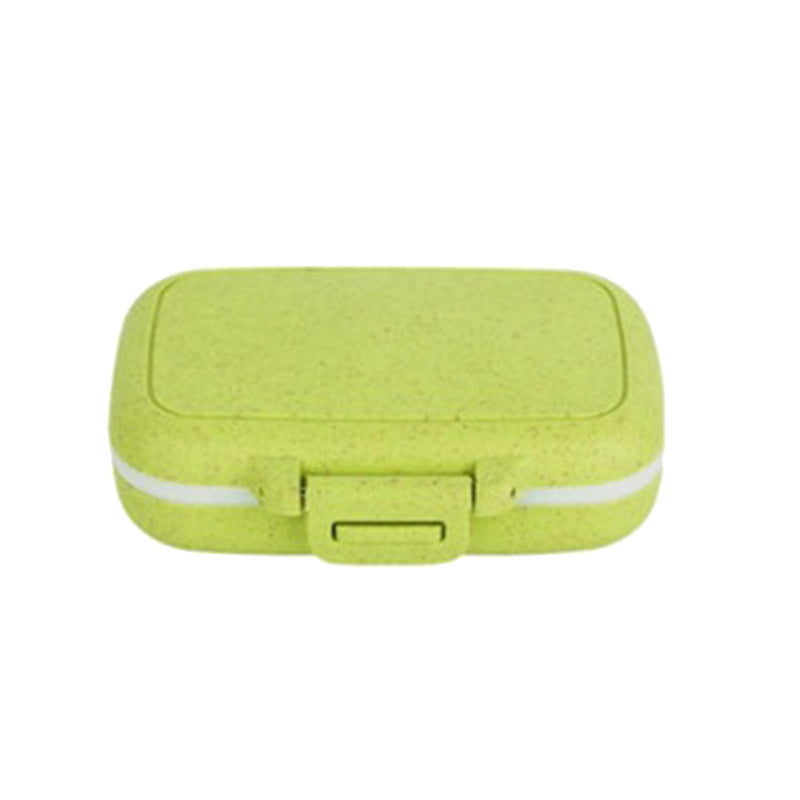 Mini Portable Pills Organizer Case, Grids PillBox, Weekly Tablet Storage Container, Medicine Box