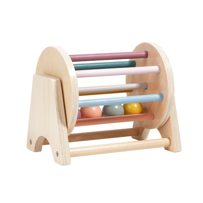 Bright Color Sensory Montessori Drum Toys Newest Wooden Drum Baby Toys Early Childhood Education Ro 9