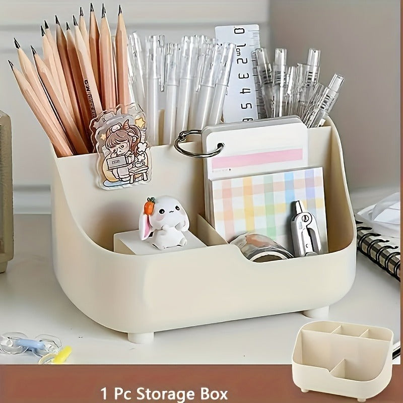 Large Capacity FiveGrid Storage Box For Desktop Organization 4