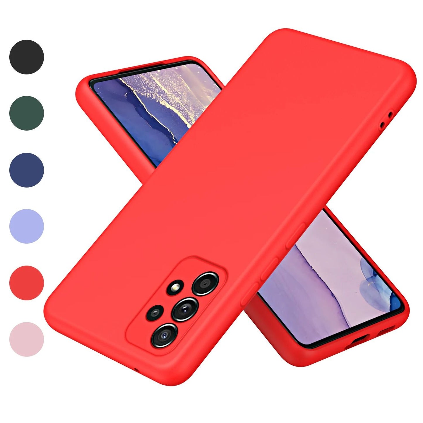 Liquid Silicone Shockproof Phone Case 11