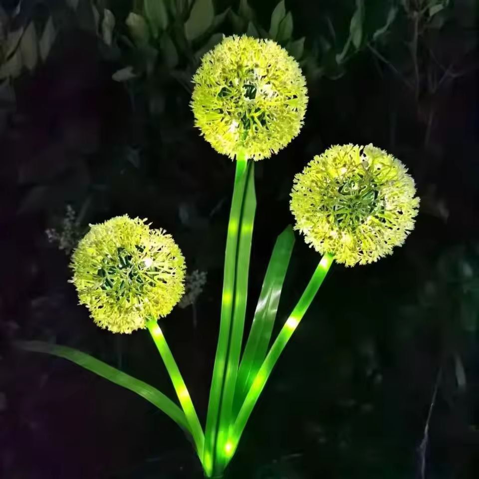 GardenGlow Dandelion Solar LED Lights Waterproof Outdoor Solar Garden Lights 7