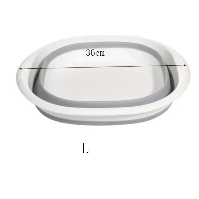 Portable Sink Collapsible Washing Basin For Laundry Bathing Adults Babies 7