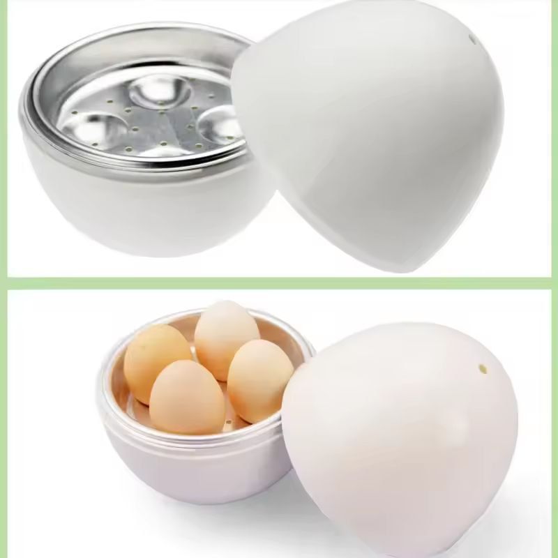 QuickCook 4Egg Microwave Steamer Cooker 6