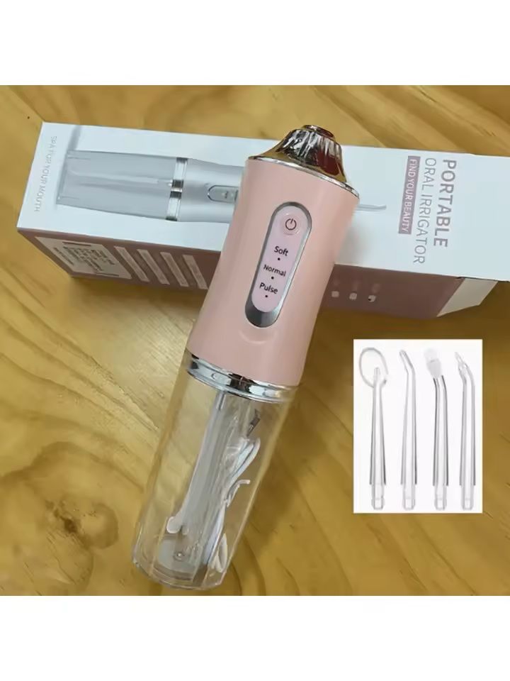 Advanced Water Flosser Oral Irrigator 360 Rotating Nozzle Intelligent Pressure Control 4