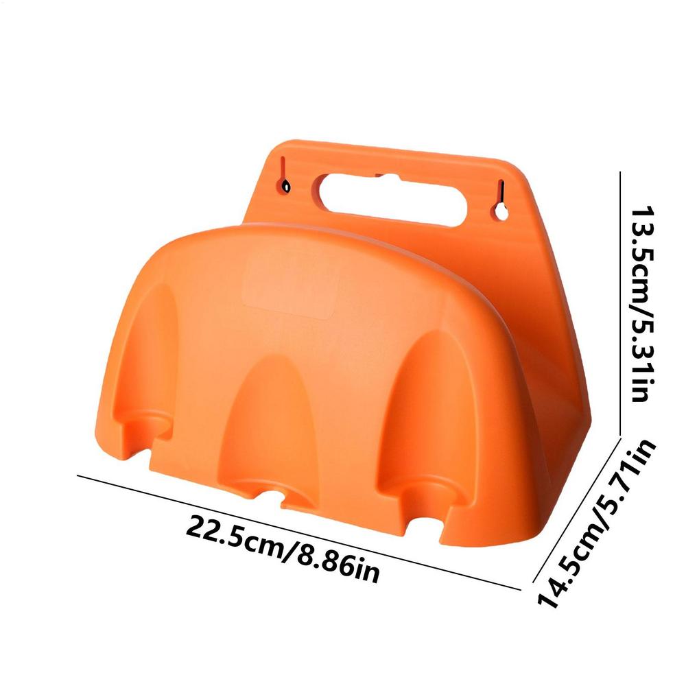 Garden Hose Holder Wall Mounted, Durable Metal Hose Hanger