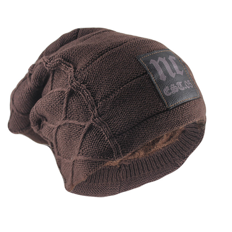 Winter Warm Beanies For Adults Fashion Knitted Skullies Soft Wool Hat Casual Outdoor Women Bone Cap 9