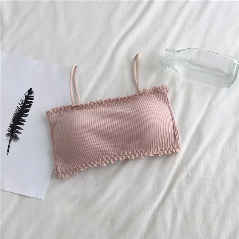 Seamless Cotton Tube Top Bra 10