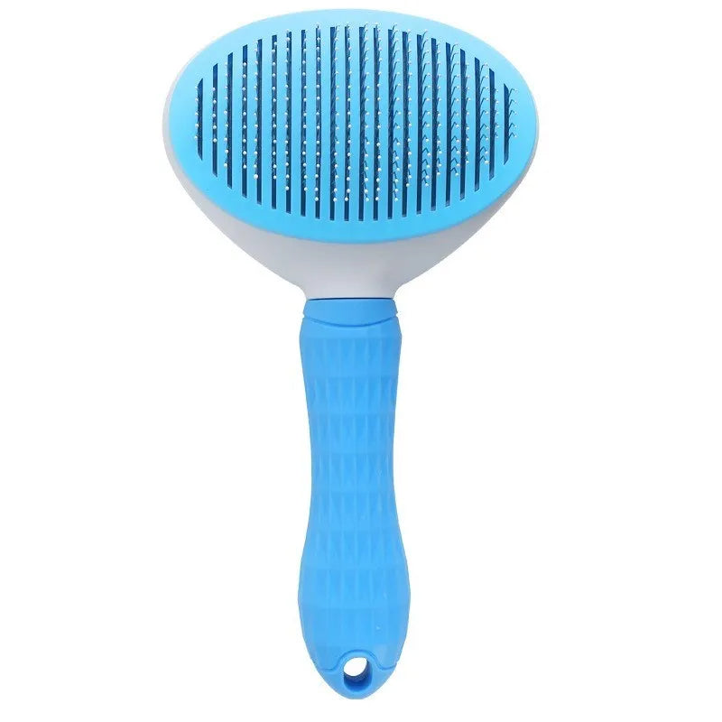Self Cleaning Pet Hair Remover Brush For Dogs, Pet Dog Brush Cat Comb, Pets Dematting Comb Cats Grooming Tools