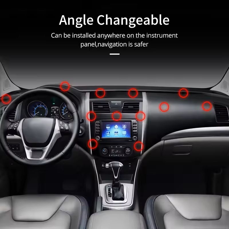 Magnetic Car Air Vent Phone Holder Strong Magnet Mount For IPhone Samsung GPS Navigation 3