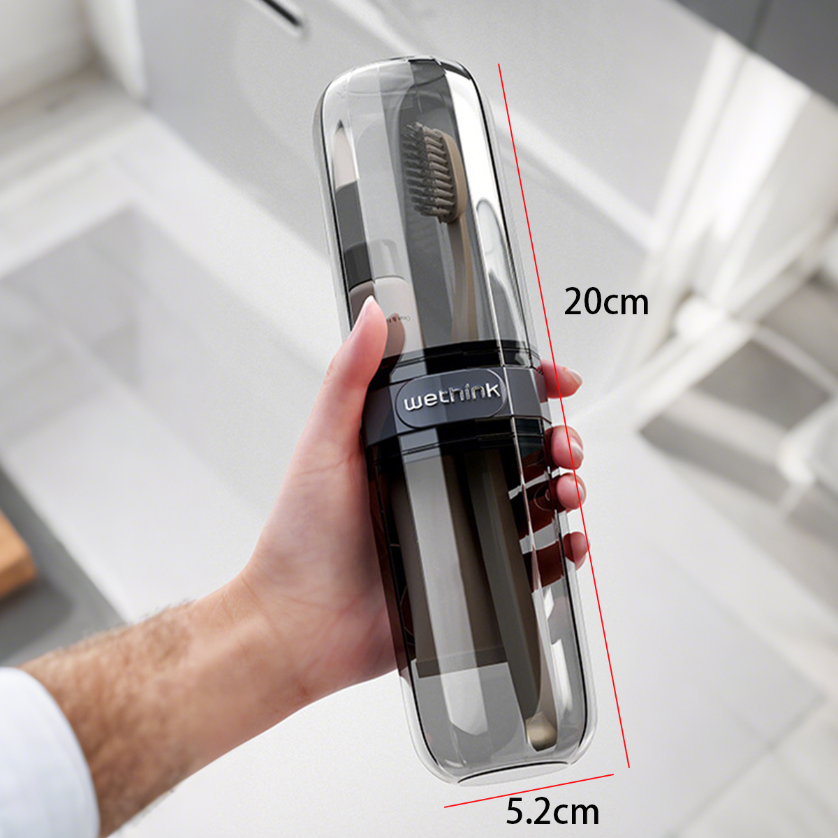 Portable Toothbrush Holder Case Travel Toothpaste Storage Box Compact Travel Toothbrush Protect Cas 16