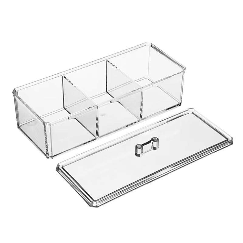 Transparent Storage Box For Sugar Bags Tea Snack Storage And Trash Container Organizer 11