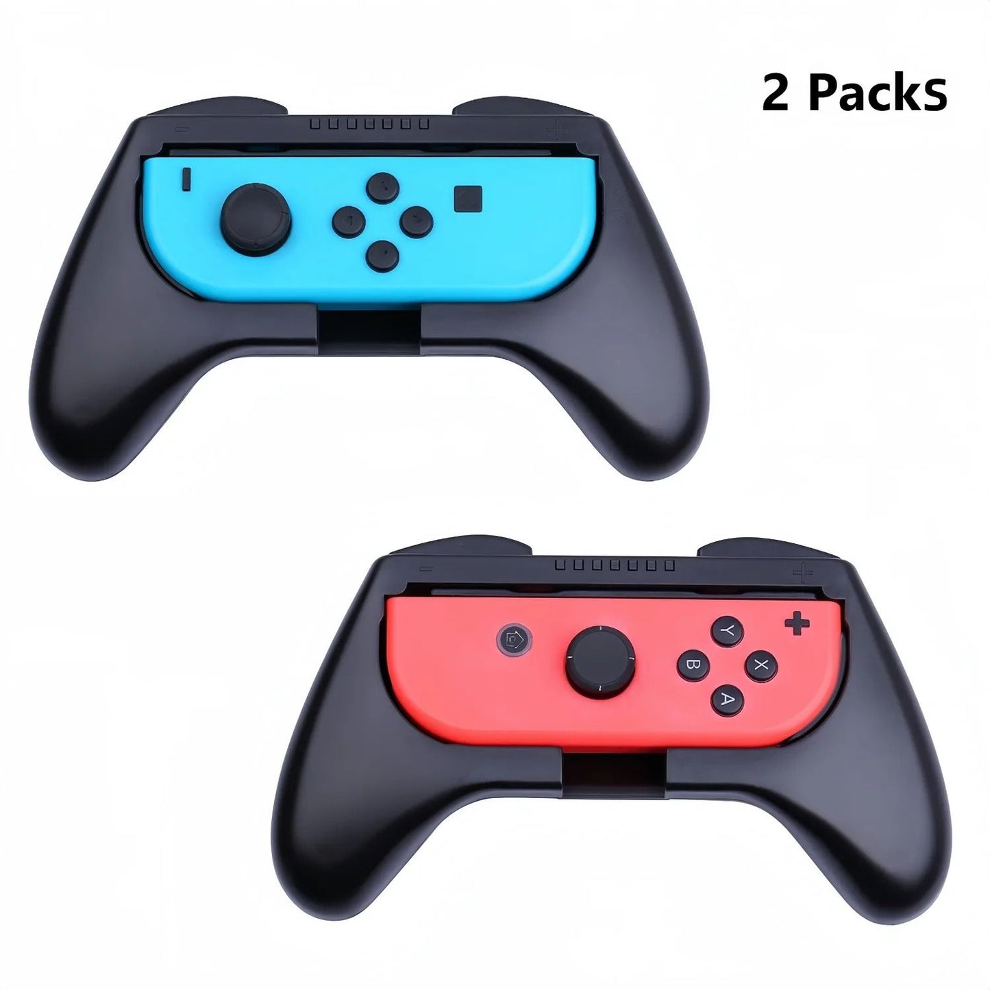 Joycon Grip Controller Set For Switch Gaming 2 Piece Accessory Pack 5