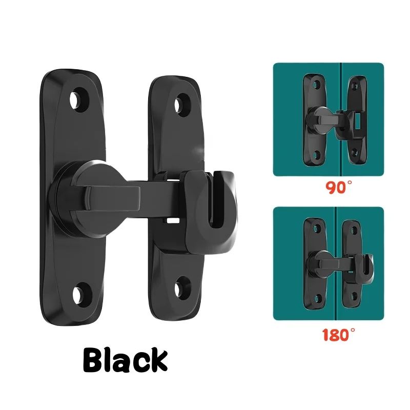 HeavyDuty Sliding Barn Door Security Latch 8