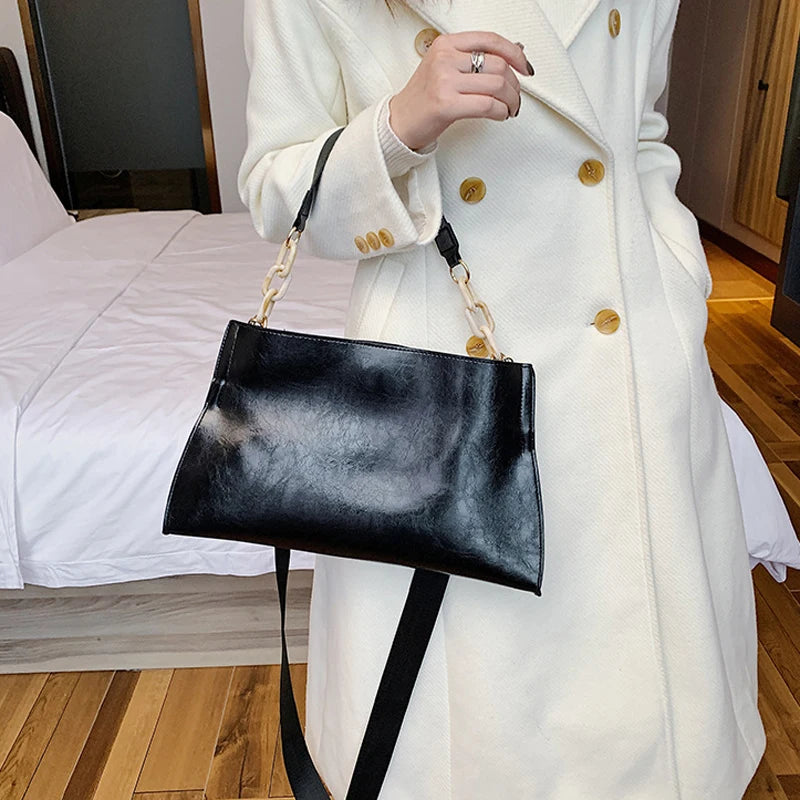 Fashion Shoulder Bag For Women Soft Synthetic Leather Crossbody New Design Large Capacity Female Un 6