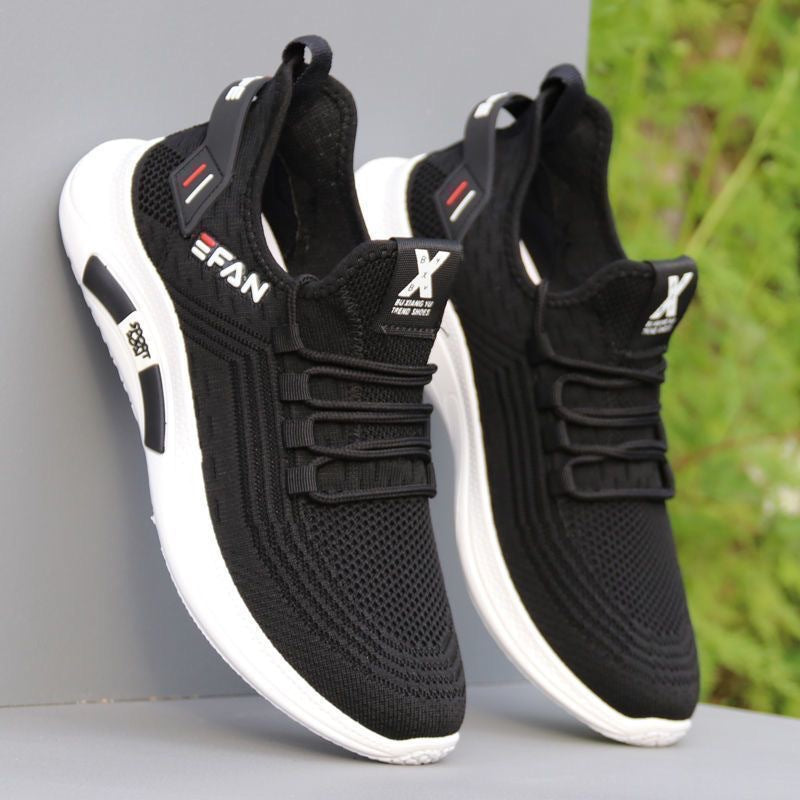 Outdoor Men Loafers Summer Casual Shoes Comfortable Air Mesh Slip On Walking Shoes Breathable 6