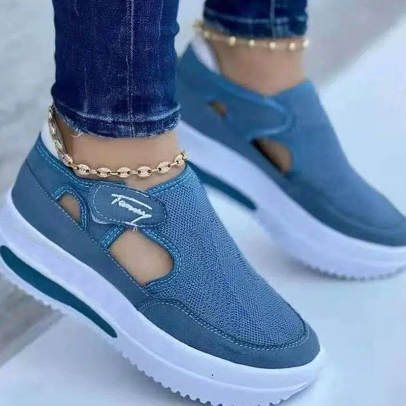 WOMENS Red Casual Shoes Breathable Fashion Brand Platform Sandals Vulcanized Sports Shoes 8