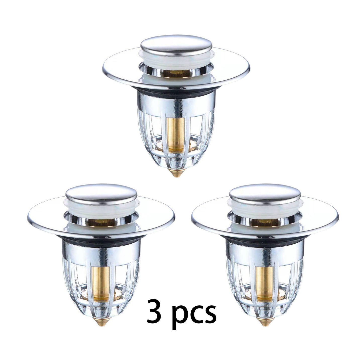 Universal Bathroom Sink Stopper Anti Clogging Popup Strainer Drain Hair Catcher Kitchen Sink Filter 6