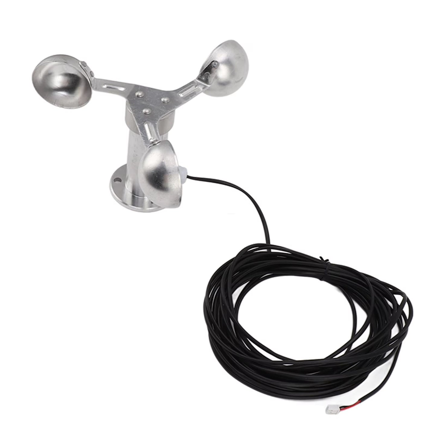 3Cup Aluminum Wind Speed Sensor Adjustable Wind Anemometer With 038 V Output For Weather Environm 5