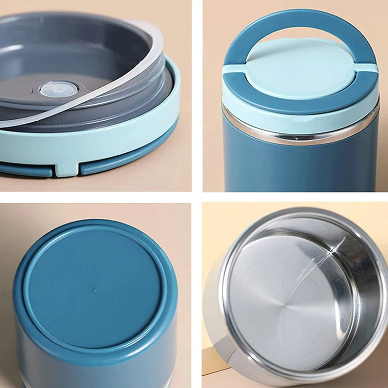 Stainless Steel Food Thermos Thermal Jar For Soup And Gruel Portable Drink Cup 5