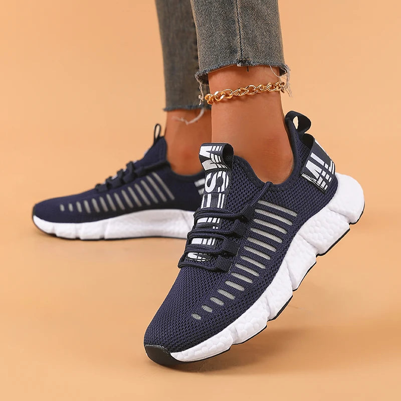 Breathable Casual Sneakers For Women Lightweight Running Shoes Outdoor Sports Shoes Walking Vulcani