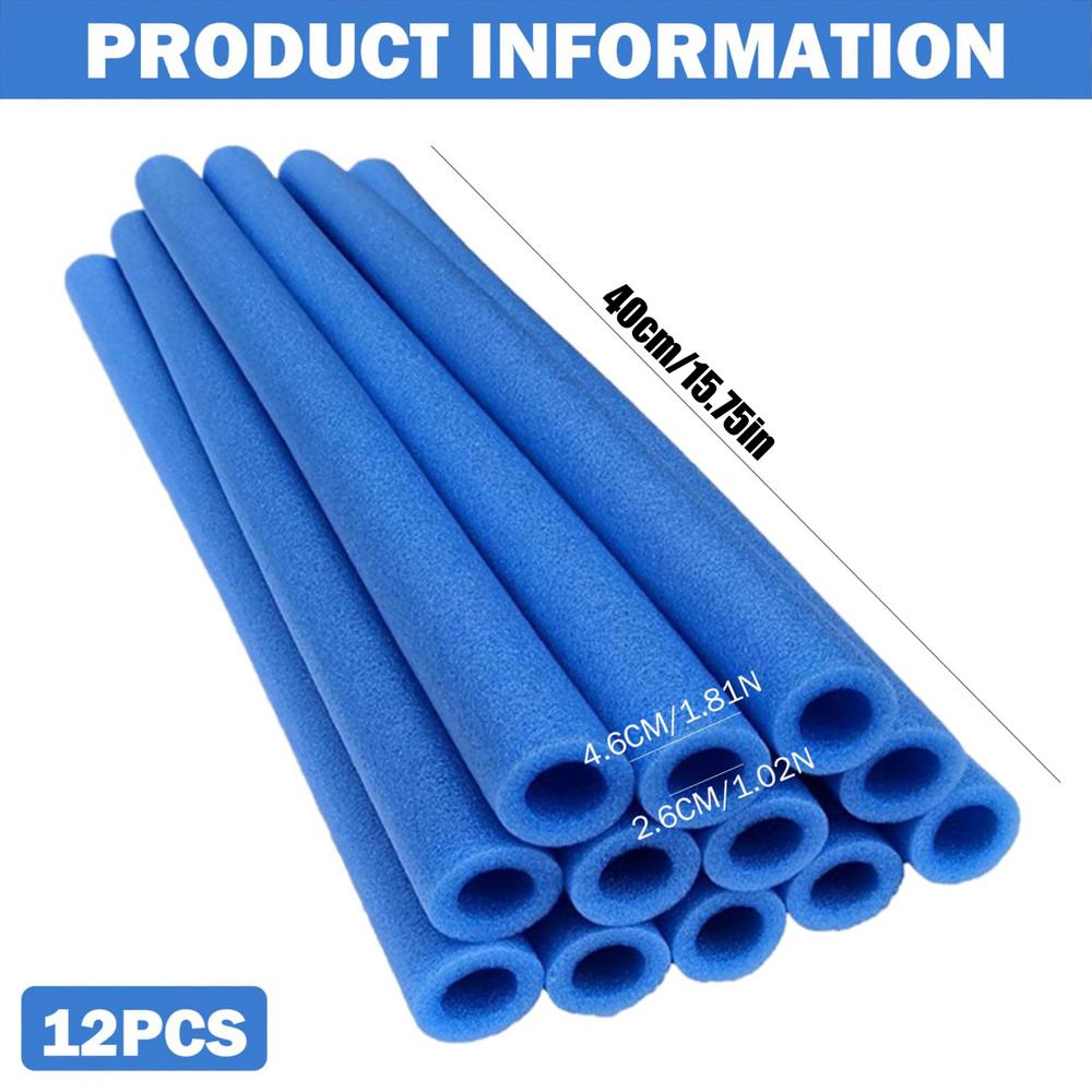 Secure Fit Trampoline Enclosure Protection Pole Cover Tubes Padding For Indoor Outdoor Use 7