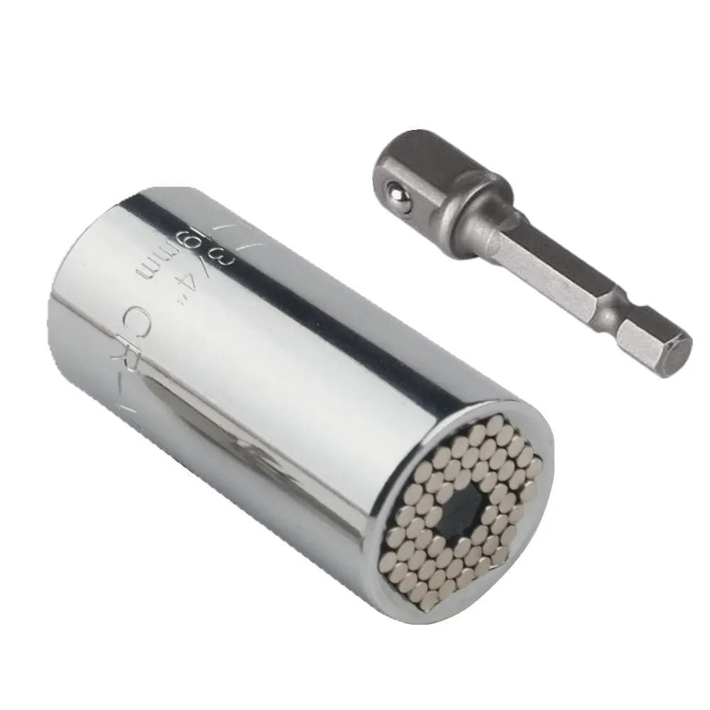 Universal Magic Socket Tool Set 7 To 19 Mm Multi Purpose Wrench Extension Adapter 7