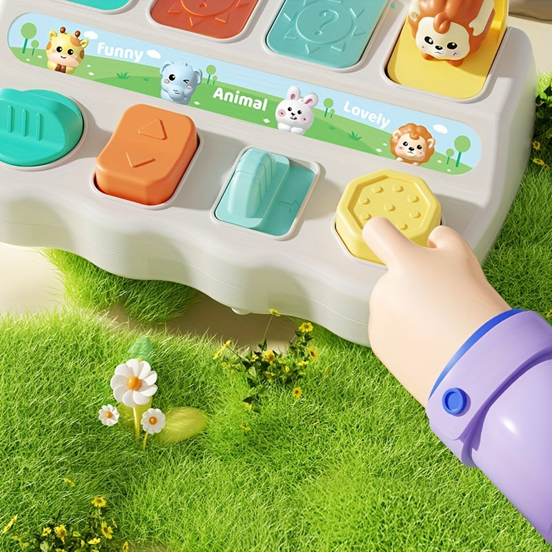 Montessori Learning Boxes Pop Up Animal Toys Boost Logic And Motor Skills Great For Birthdays 5