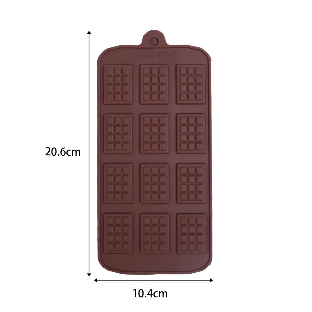 Silicone Fondant Mould for Cake, Chocolate, Candy Bar, Baking Accessories