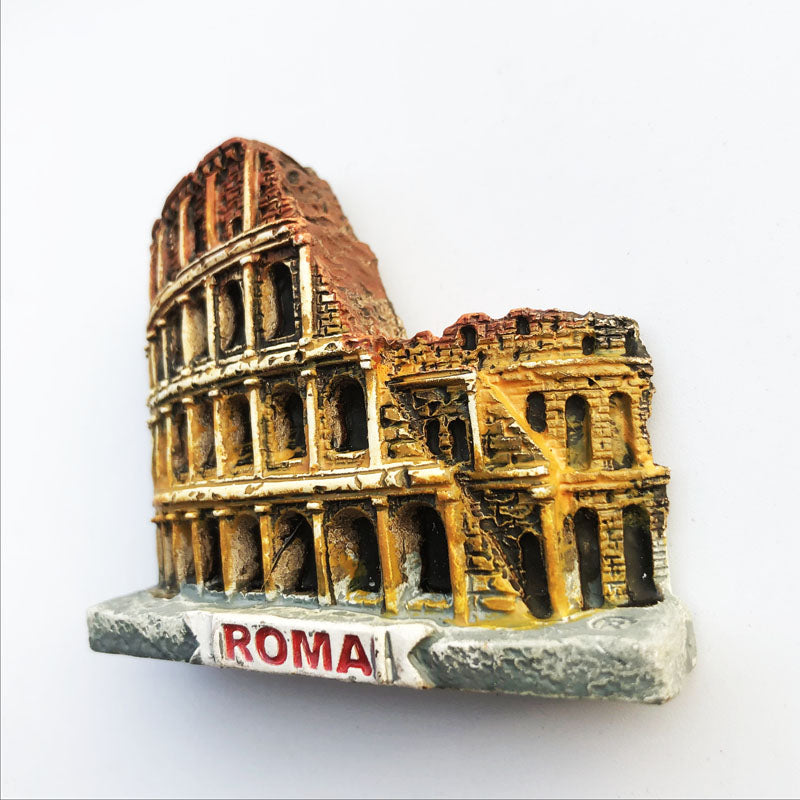 Souvenir Fridge Magnets Italy Colosseo Rome Florence Kitchen Decor 4