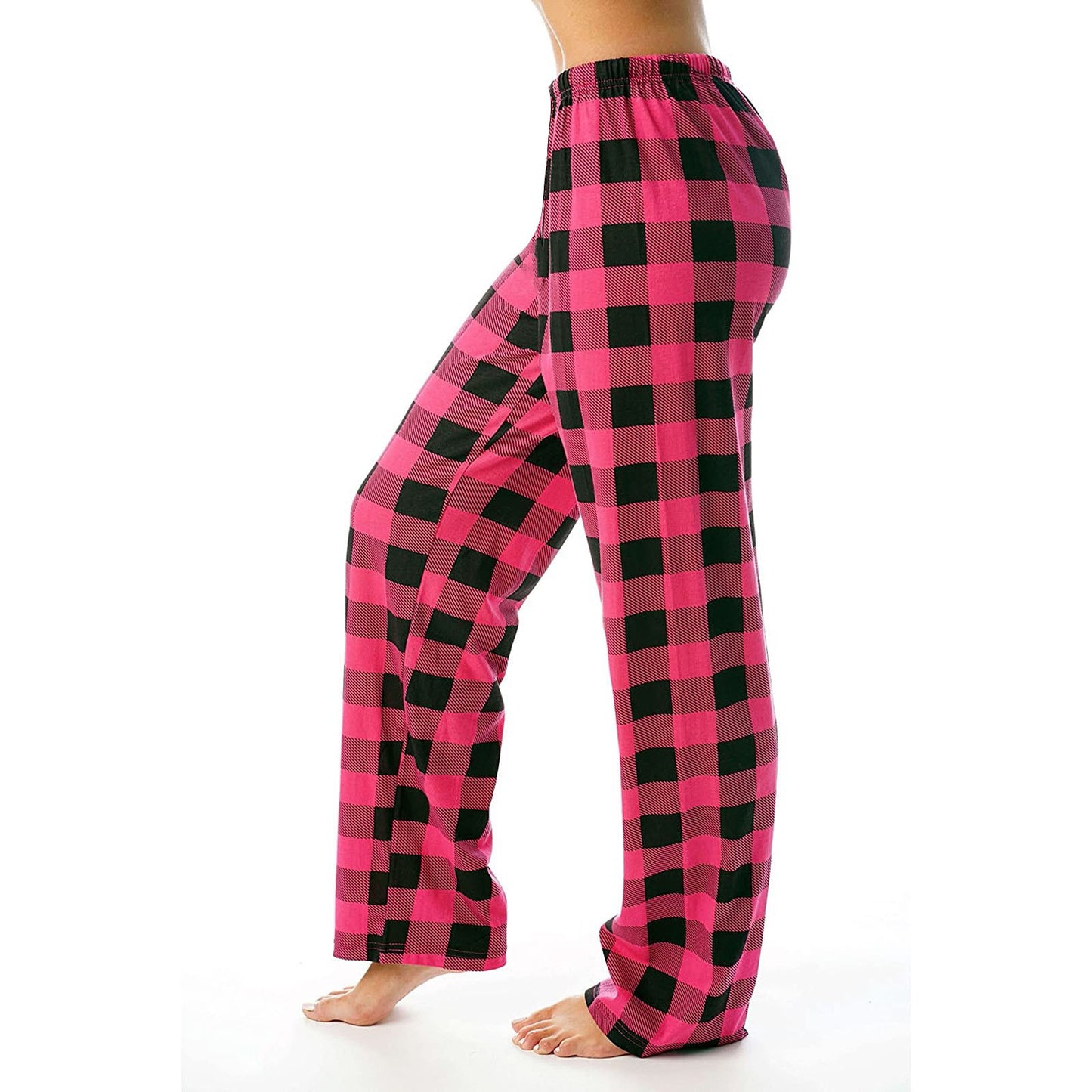 Women Pants Plaid Cotton Loose Ladies Pajama Pants Pyjama Trousers Men Sleep Bottoms Lounge Wear Sl 4