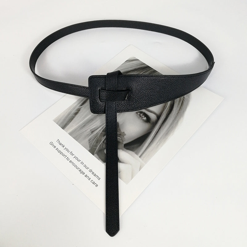 Knot Soft Pu Leather, Designer Belts For Women High Quality, Female Waist Wide Coat Corset Belt