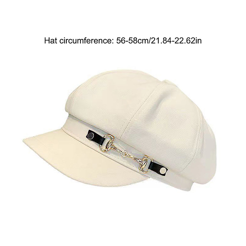 Retro Berets Caps For Women Winter Women Berets Female Octagonal Newsboy Hat Bonnets Hats For Women 8