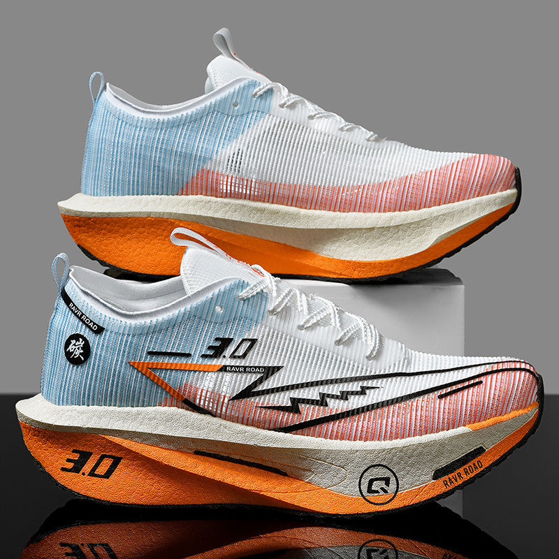 Men Running Shoes Mesh Comfort Sneakers With Carbon Board Cushion For Training Jogging 7