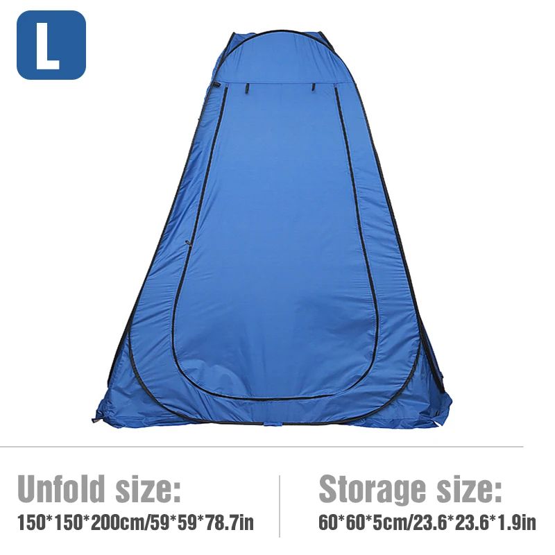 Westtune Portable Pop Up Camping Shower Tent Privacy Changing Room Shelter 10