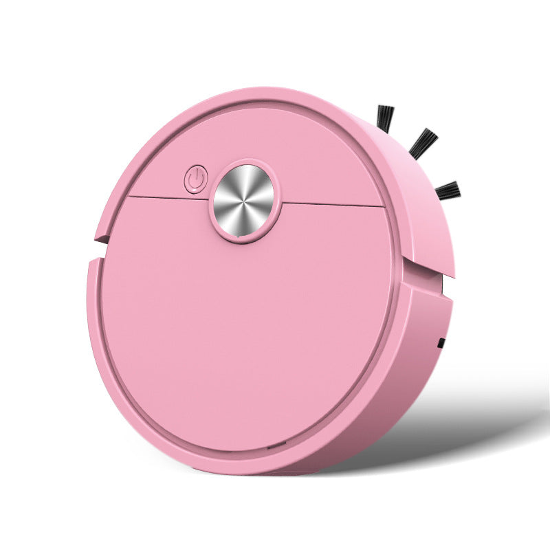 Rechargeable Vacuum Mop Robot, Strong Suction Sweeping Robot for Pet Hair and Dirt