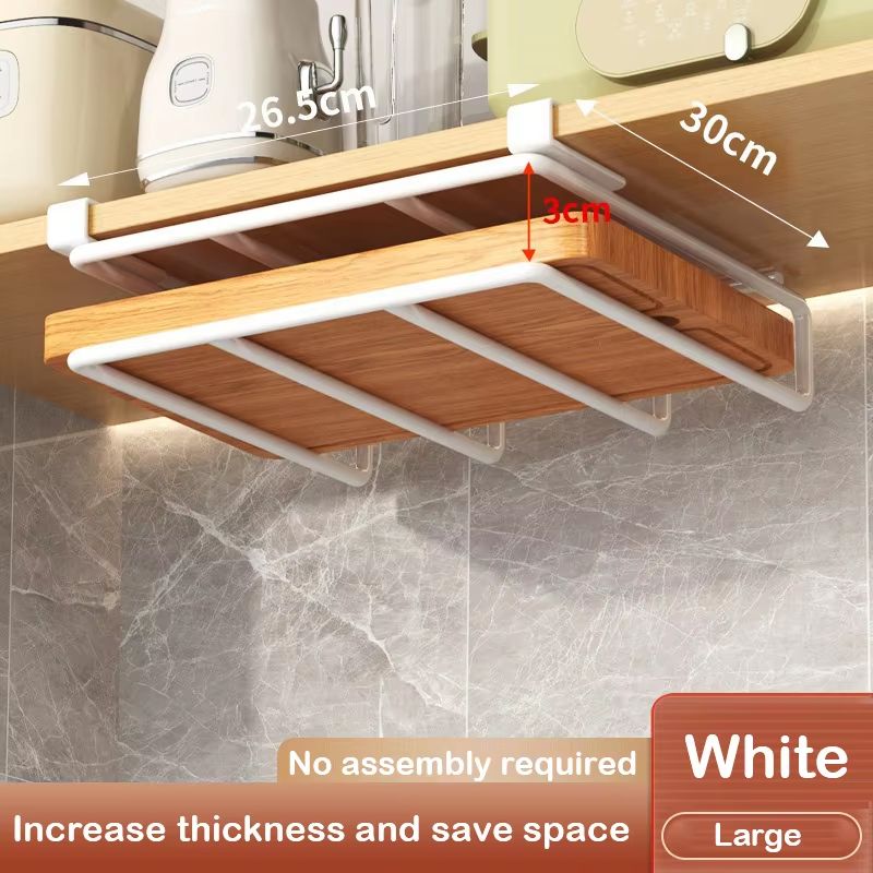 UnderCabinet Basket Storage Shelf Cutting Board Rack For Kitchen Home Organisers 29