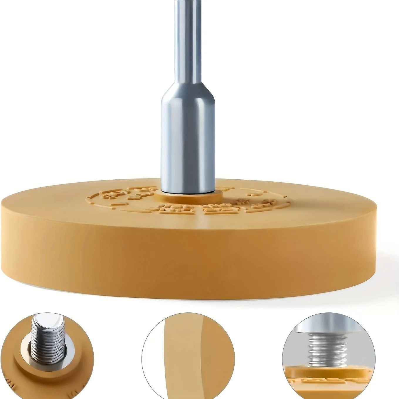 Decal Eraser Wheel With Drill Adapter For Sticker And Adhesive Removal 6