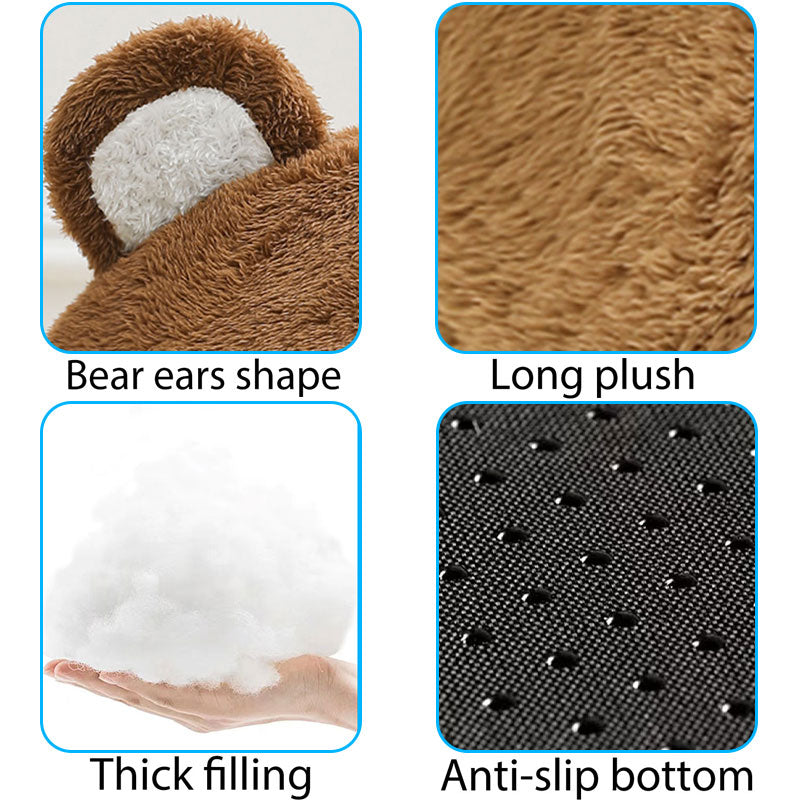 Funny Cat Bed Warm Pet House Soft Long Plush Kitten Lounger Cushion Small Dogs Tent Cave Beds For C 4