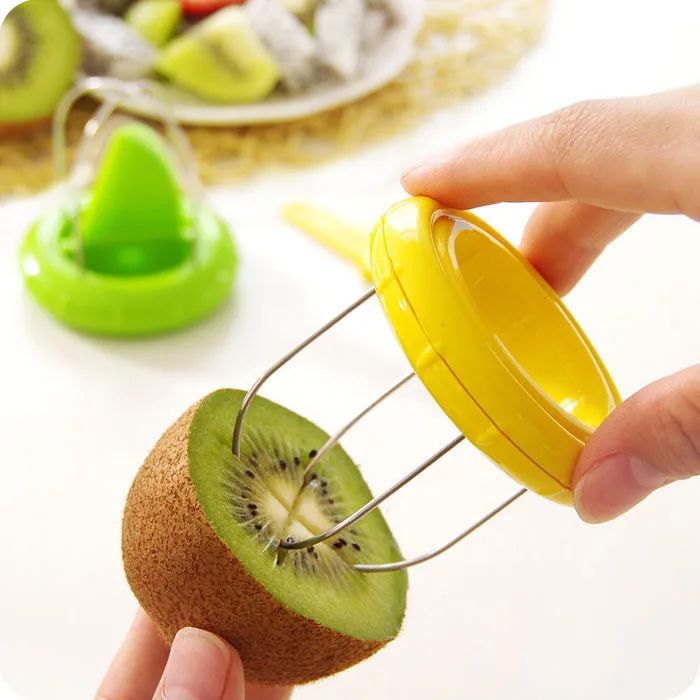 Kiwi Fruit Slicer Peeler EasytoUse Stainless Steel Blade Kitchen Gadget For Quick Kiwi Prep 7